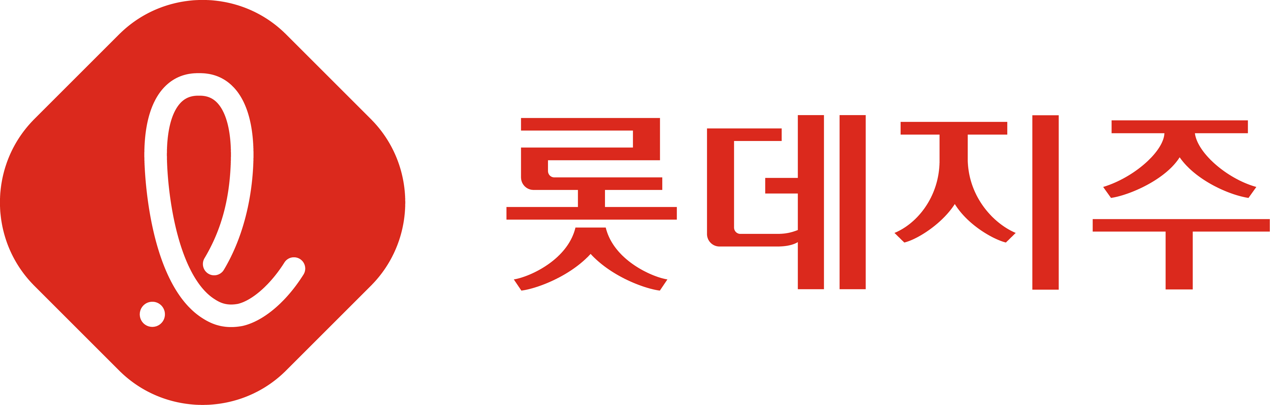롯데지주 로고입니다.